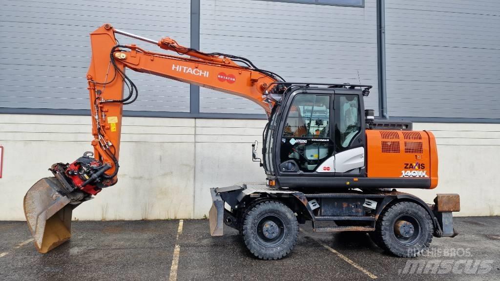 Hitachi ZX140W-6 Escavadoras de rodas