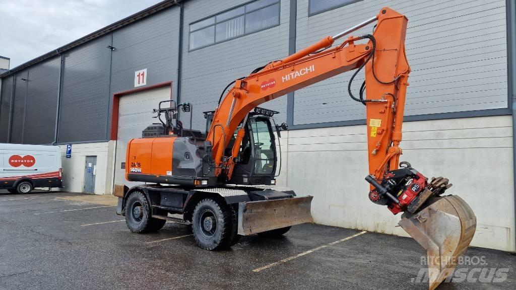 Hitachi ZX140W-6 Escavadoras de rodas