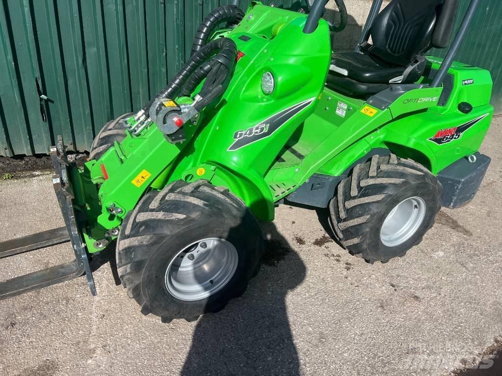 Avant 645 i Pás carregadoras de rodas