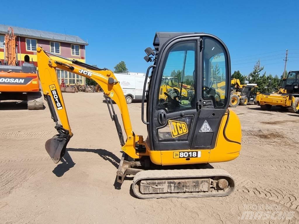 JCB 8018 Mini Escavadoras <7t