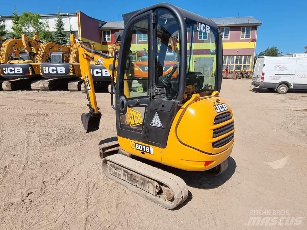 JCB 8018 Mini Escavadoras <7t