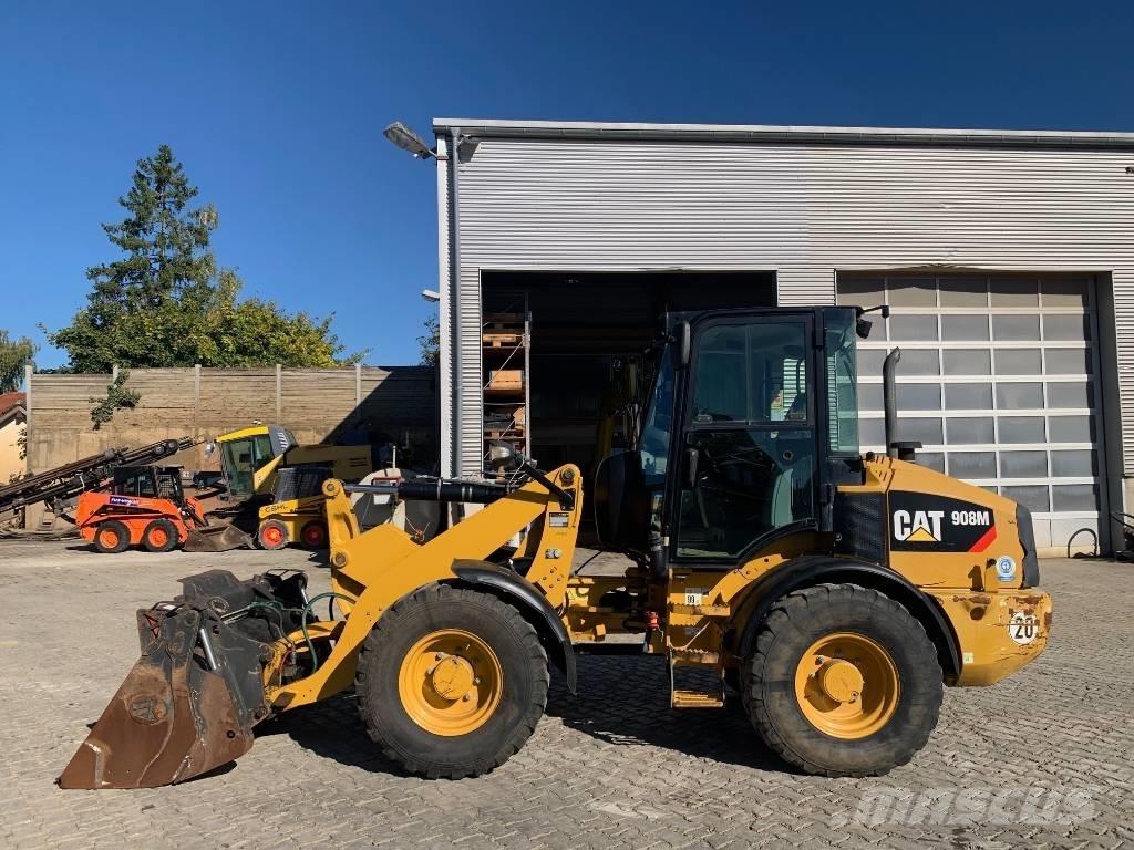 CAT 908M Pás carregadoras de rodas