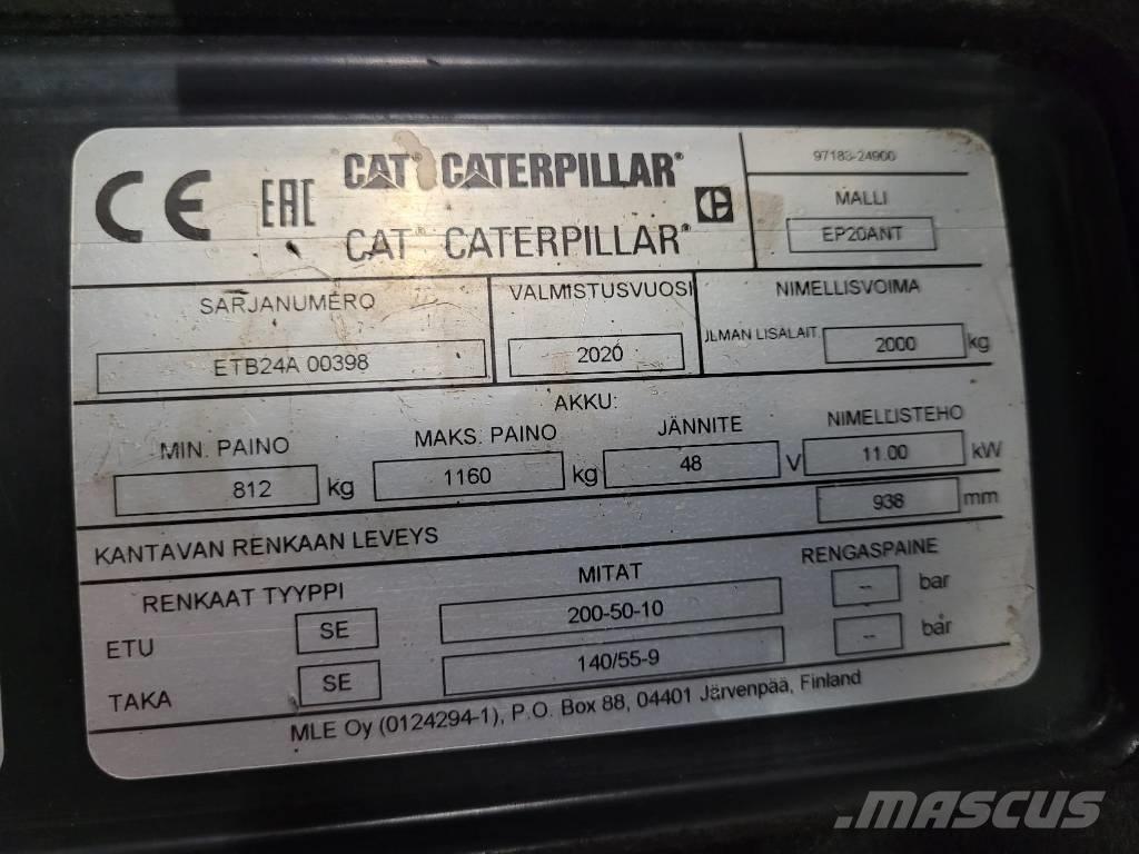 CAT EP20ANT Empilhadores eléctricos