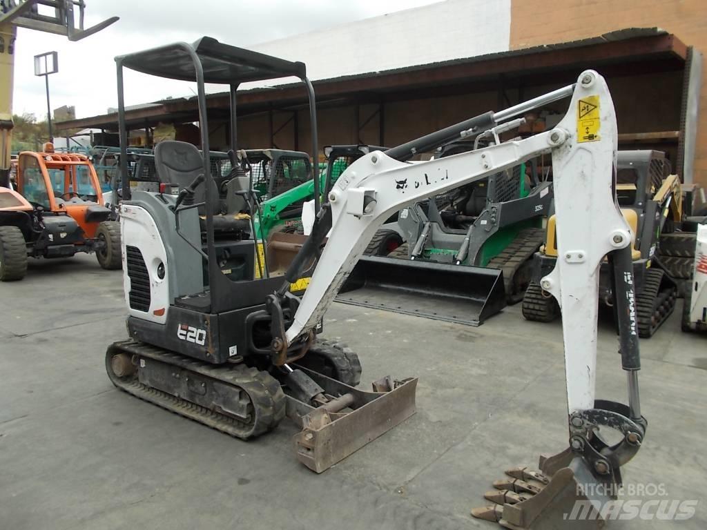 Bobcat E20 Mini Escavadoras <7t