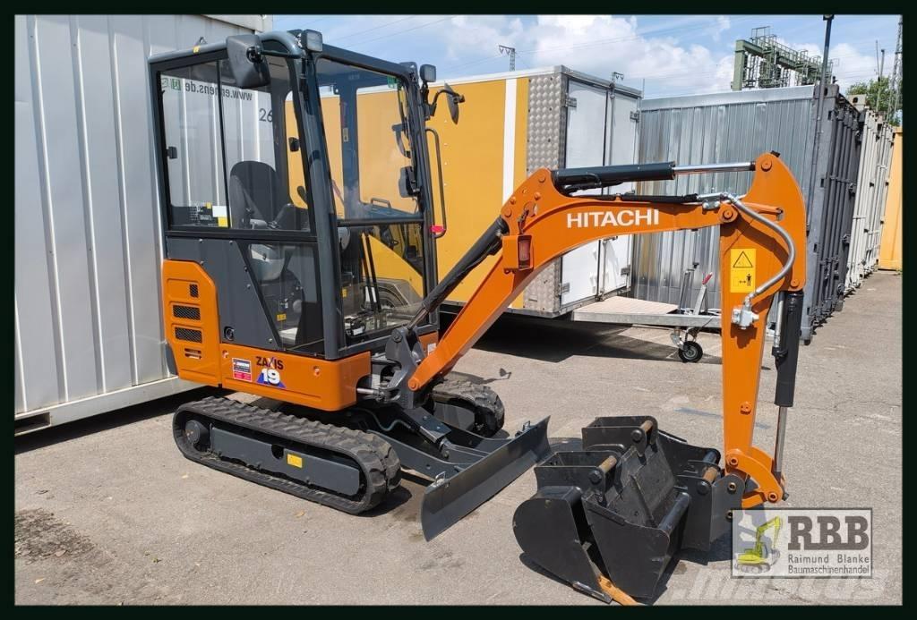 Hitachi ZX 19-6 CR Mini Escavadoras <7t