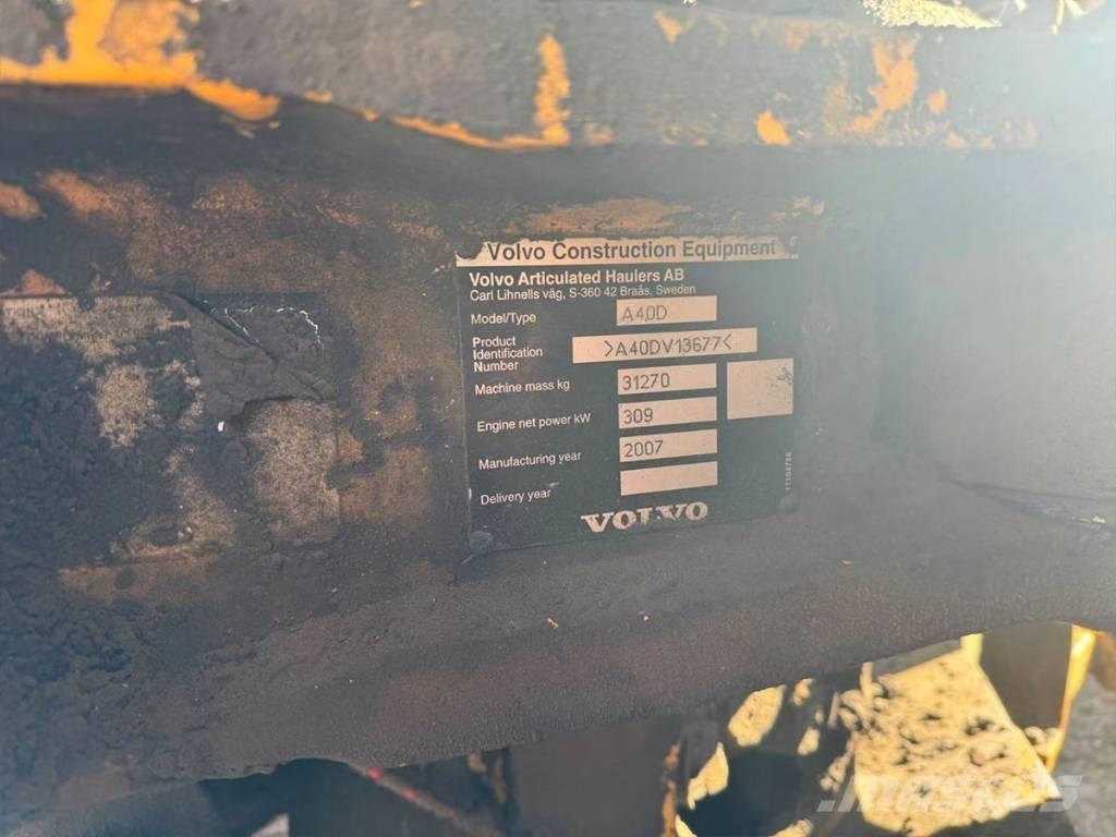 Volvo A 40 D Camiões articulados