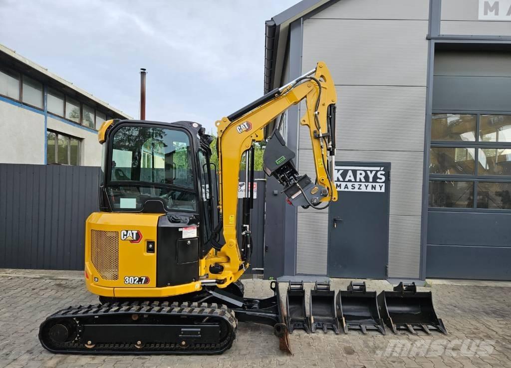 CAT 302.7 CR Mini Escavadoras <7t