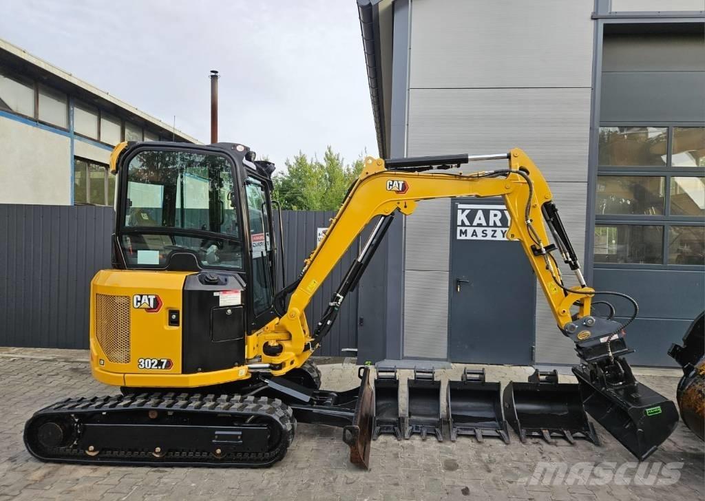 CAT 302.7 CR Mini Escavadoras <7t