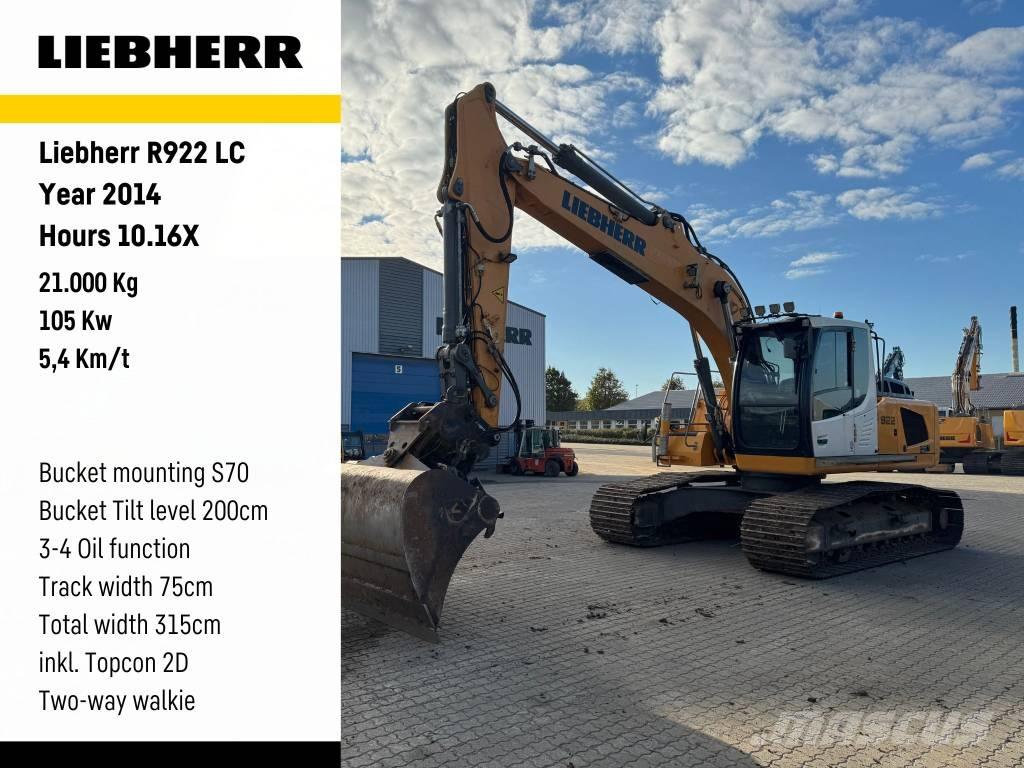 Liebherr R 922 Escavadoras de rastos