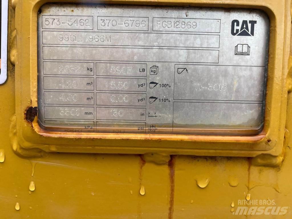 CAT 966 XE Pás carregadoras de rodas