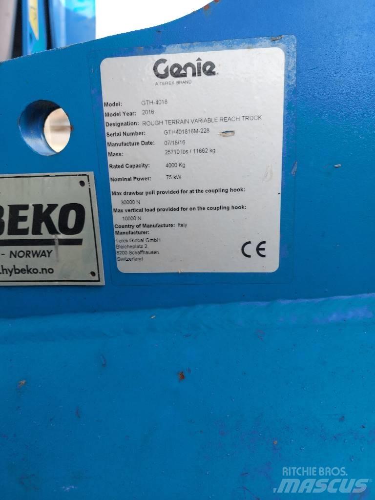 Genie GTH 4018 Manipuladores telescópicos