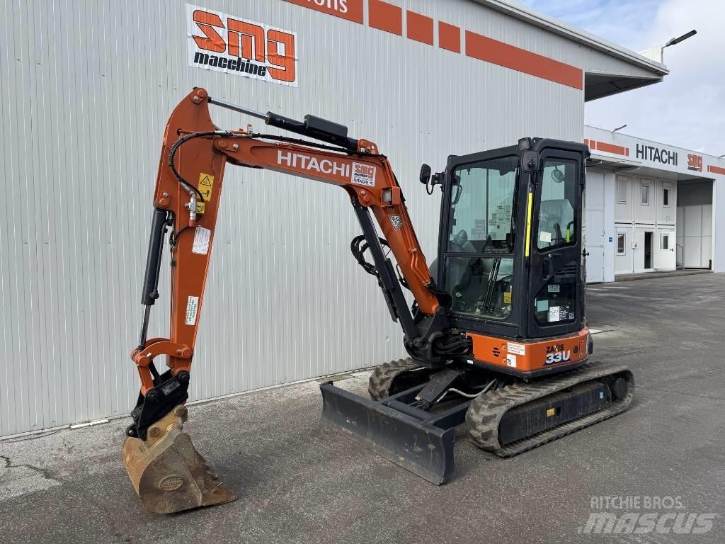 Hitachi ZX 33 U-6 Mini Escavadoras <7t