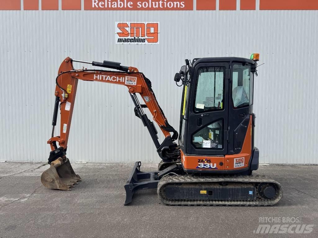 Hitachi ZX 33 U-6 Mini Escavadoras <7t
