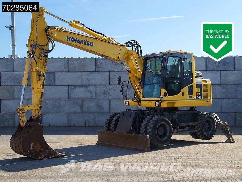 Komatsu PW148 -8 Escavadoras de rodas