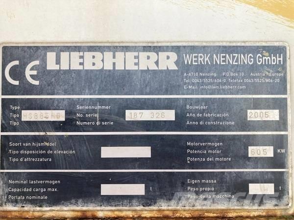 Liebherr HS 885 HD Gruas de rastos