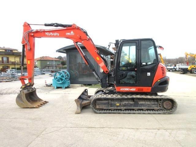 Kubota KX 080-4a2 Escavadoras de rastos