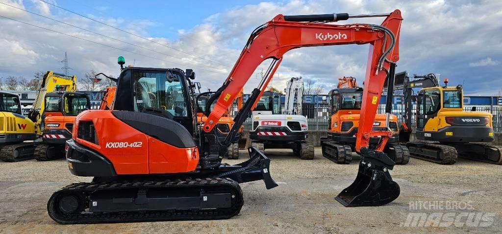 Kubota KX 080-4 Escavadoras Midi 7t - 12t