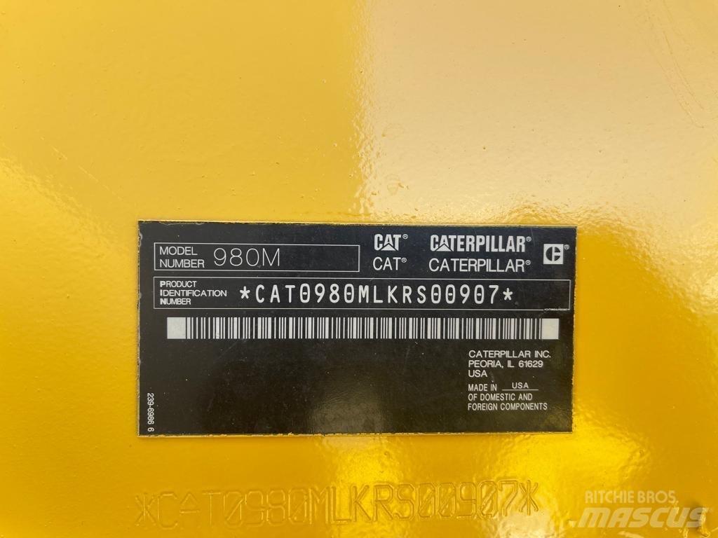 CAT 980M Pás carregadoras de rodas