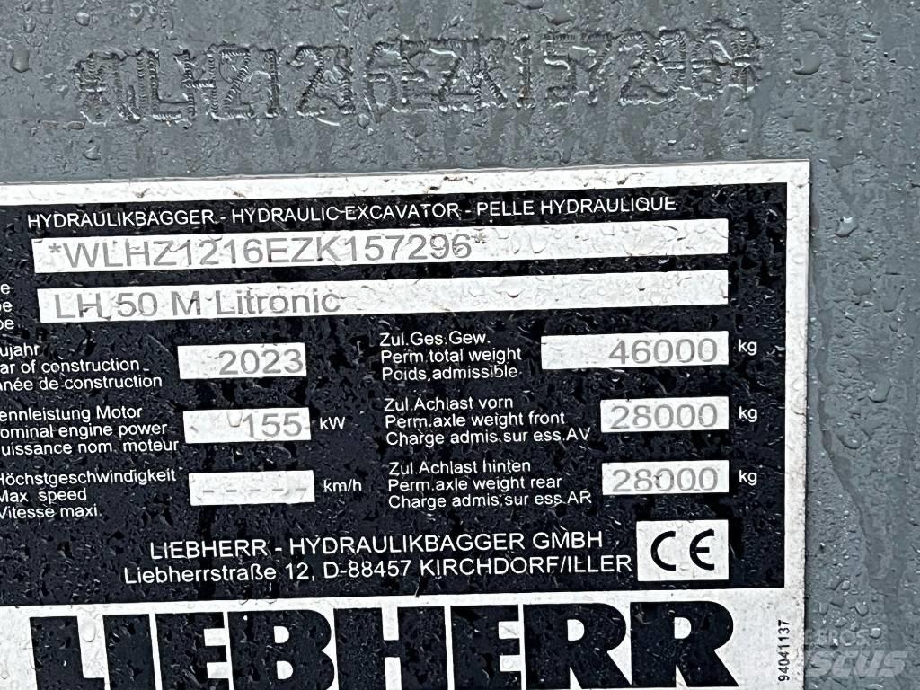Liebherr LH50 M Manipuladores de resíduos / indústria