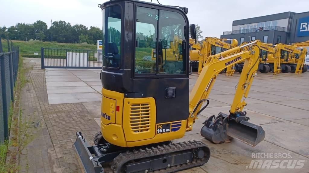 Komatsu PC16R-3HS Mini Escavadoras <7t