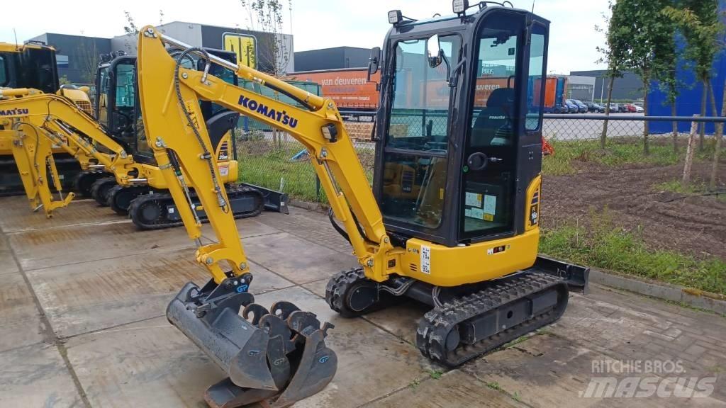Komatsu PC16R-3HS Mini Escavadoras <7t