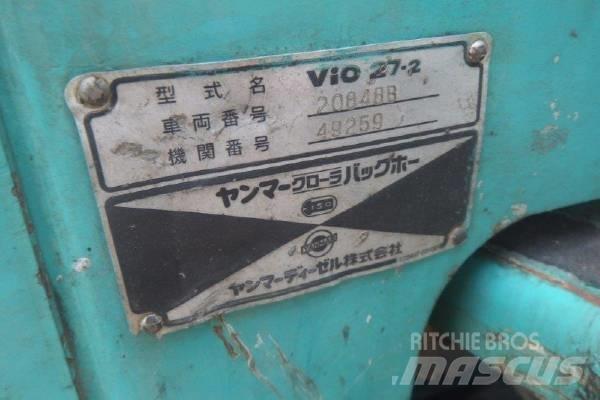 Yanmar VIO27-2 Mini Escavadoras <7t