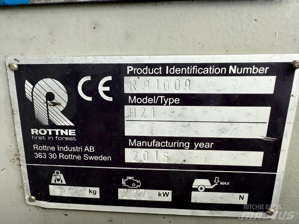 Rottne H21D Processadores florestais