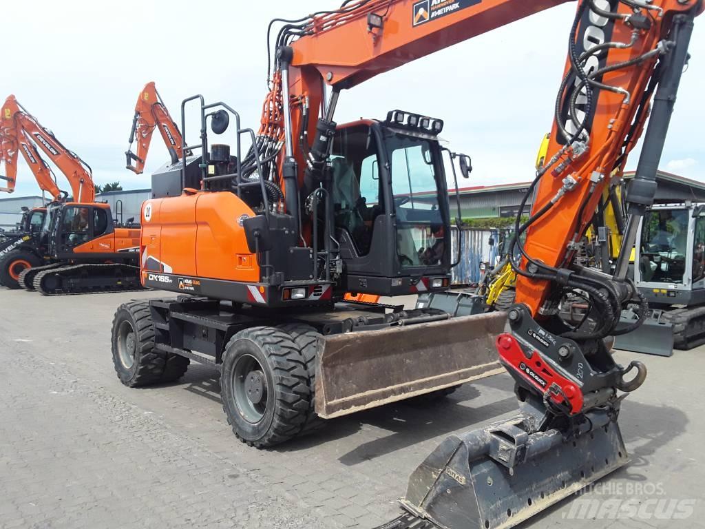Doosan DX 165 W-5 Escavadoras de rodas