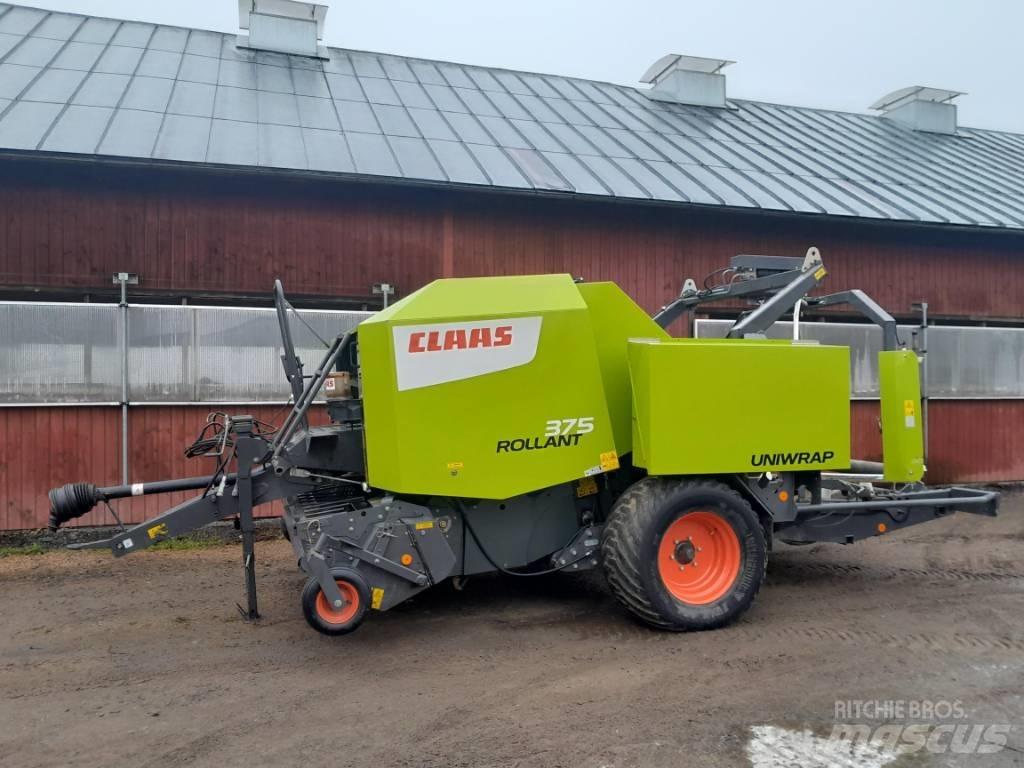 CLAAS 375 Uniwrap Enfardadeira de rolos
