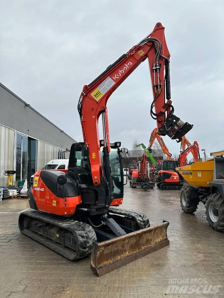 Kubota KX 080-4 Escavadoras Midi 7t - 12t