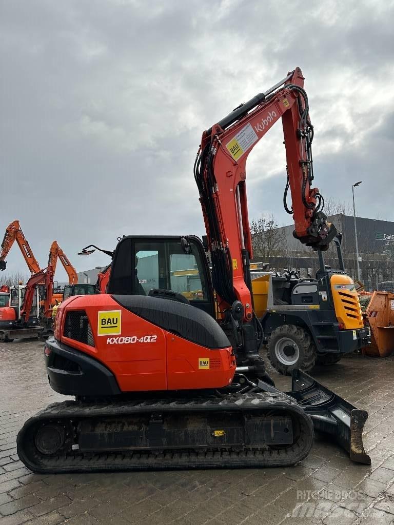 Kubota KX 080-4 Escavadoras Midi 7t - 12t