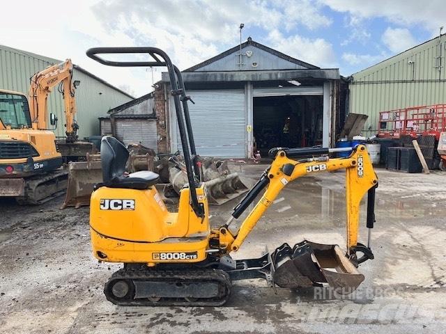 JCB 8008 CTS Mini Escavadoras <7t