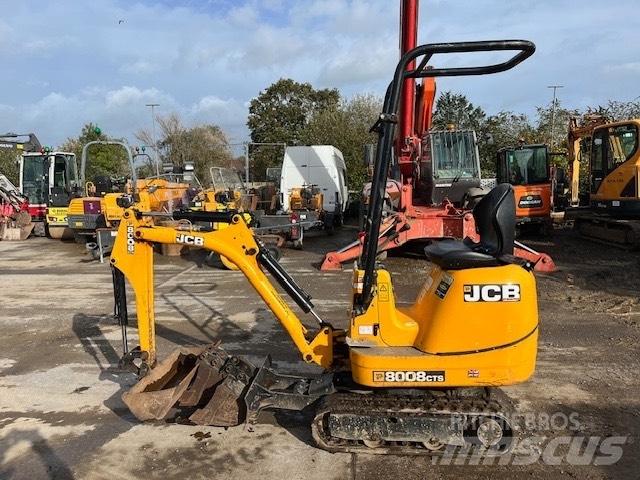 JCB 8008 CTS Mini Escavadoras <7t