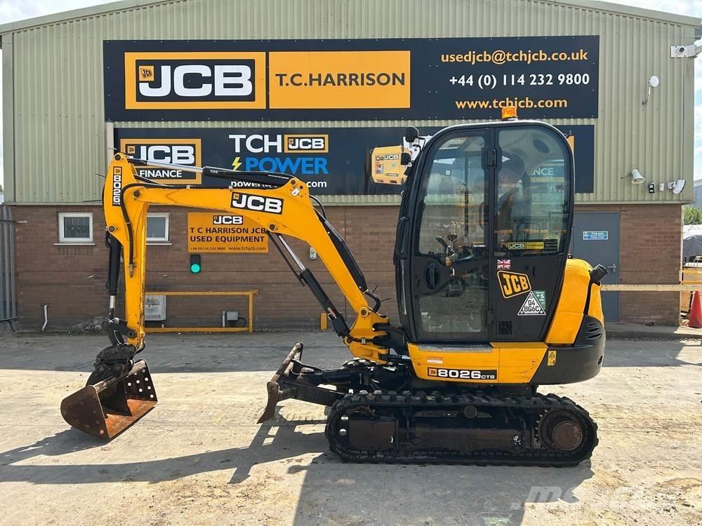 JCB 8026 Mini Escavadoras <7t