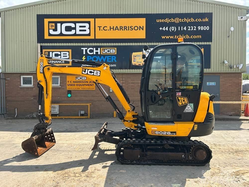 JCB 8026 CTS Mini Escavadoras <7t