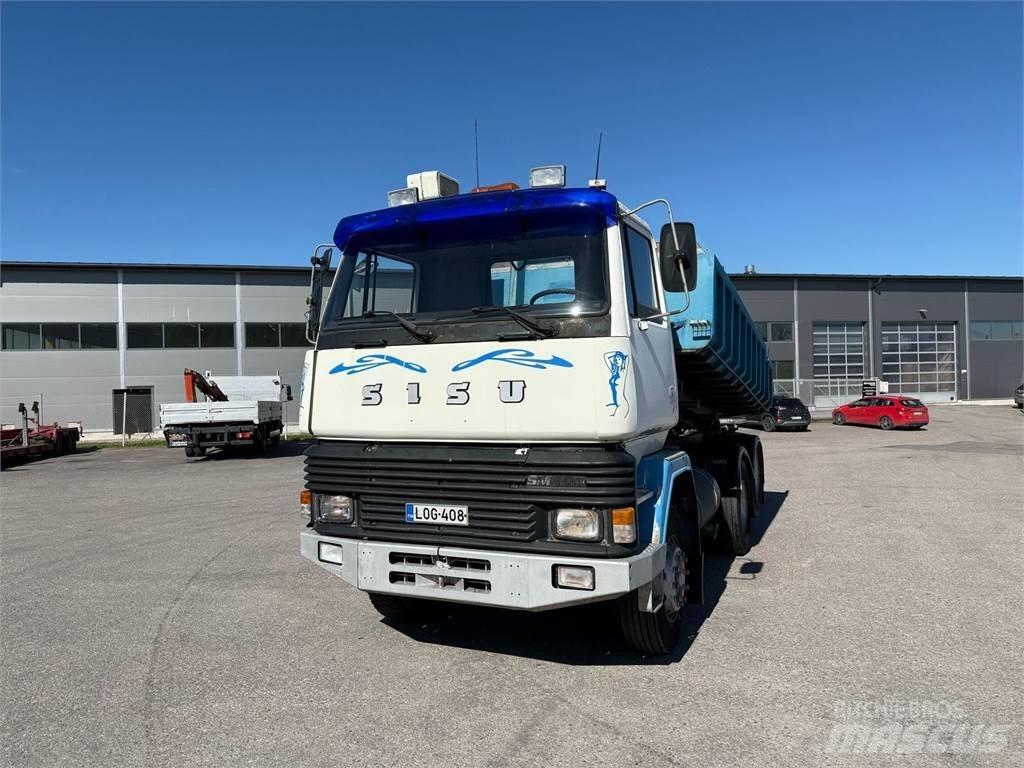 Sisu SM300 6x2 Camiões caixa desmontável com elevador de cabo