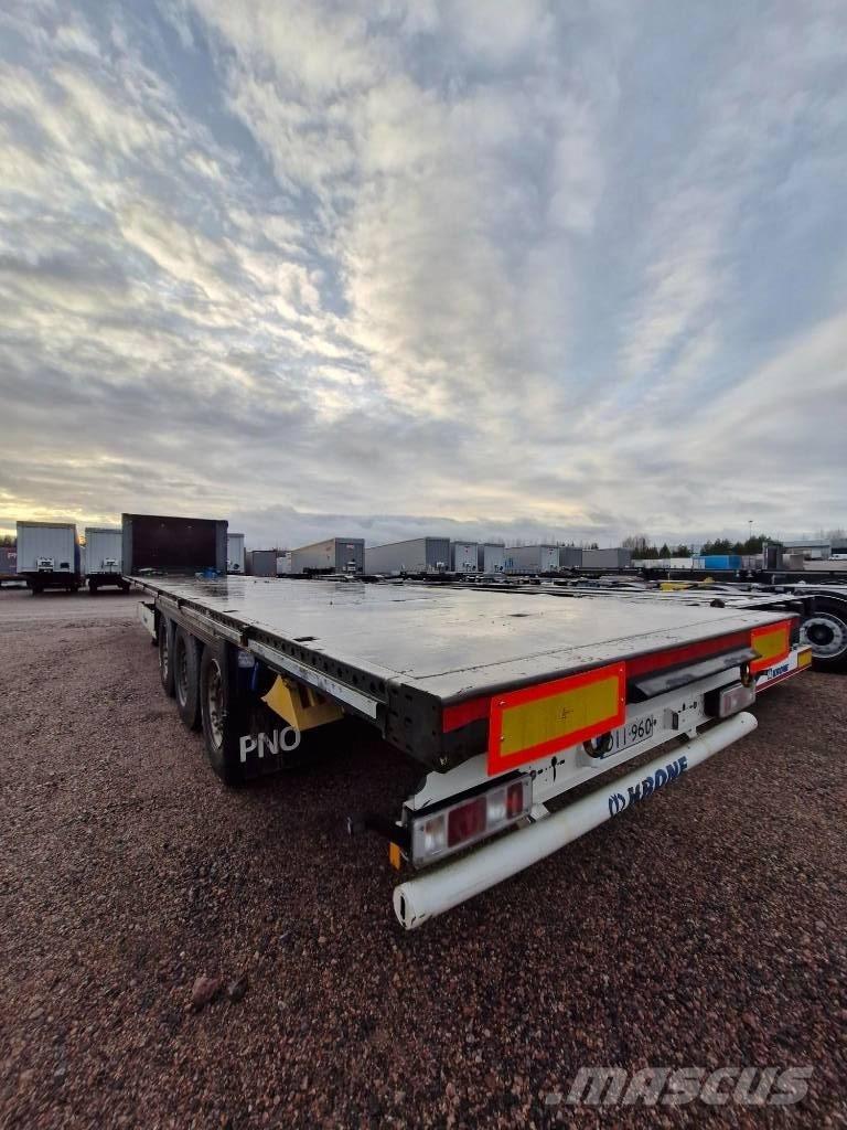 Krone Flatbed Nordic Semi Reboques estrado/caixa aberta