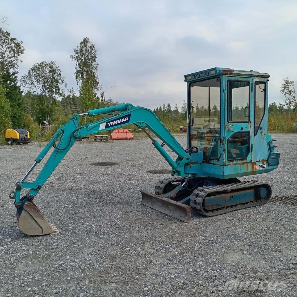 Yanmar B 22 Mini Escavadoras <7t