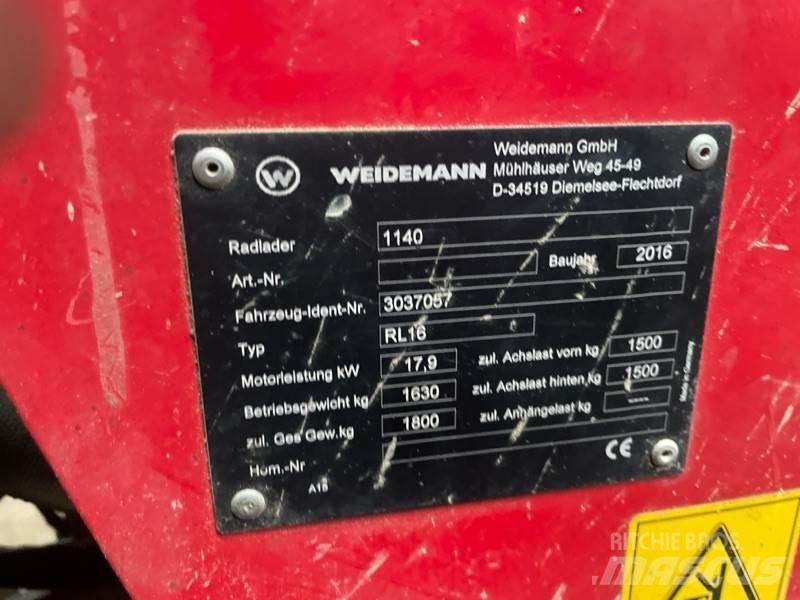Weidemann 1140 Agricultura - Outros
