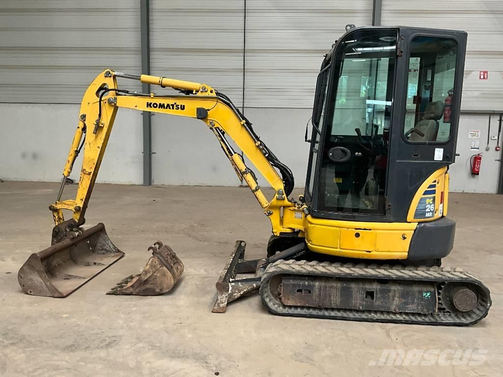 Komatsu PC 26 MR-3 Mini Escavadoras <7t