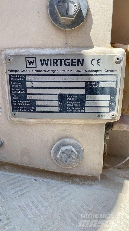 Wirtgen WR250i Recicladores de asfalto
