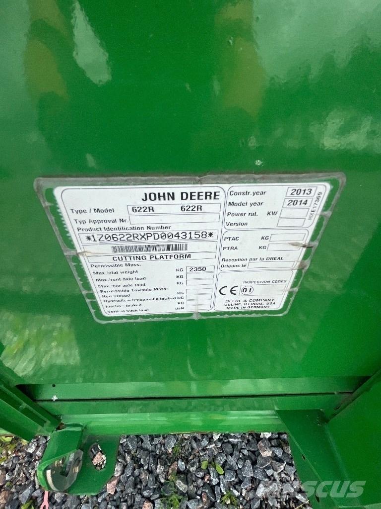 John Deere 622R Ceifeiras debulhadoras compactas