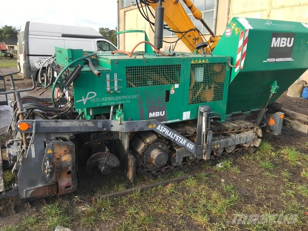 MBU 400 Pavimentadoras de asfalto