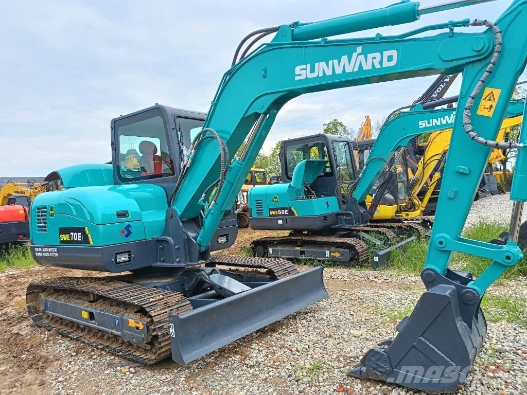 Sunward SWE 70 Escavadoras de rastos