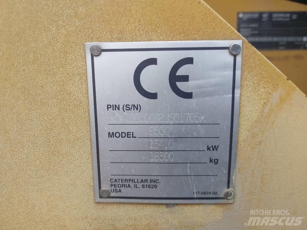 CAT 950G Pás carregadoras de rodas