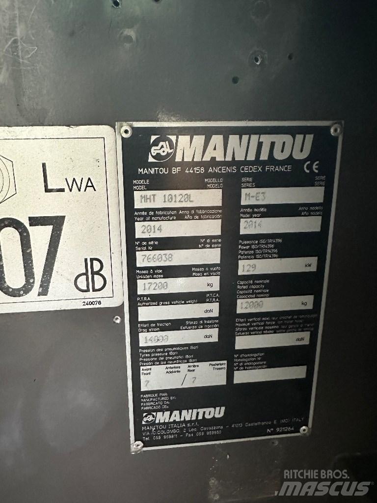 Manitou MHT 10120 L Manipuladores telescópicos