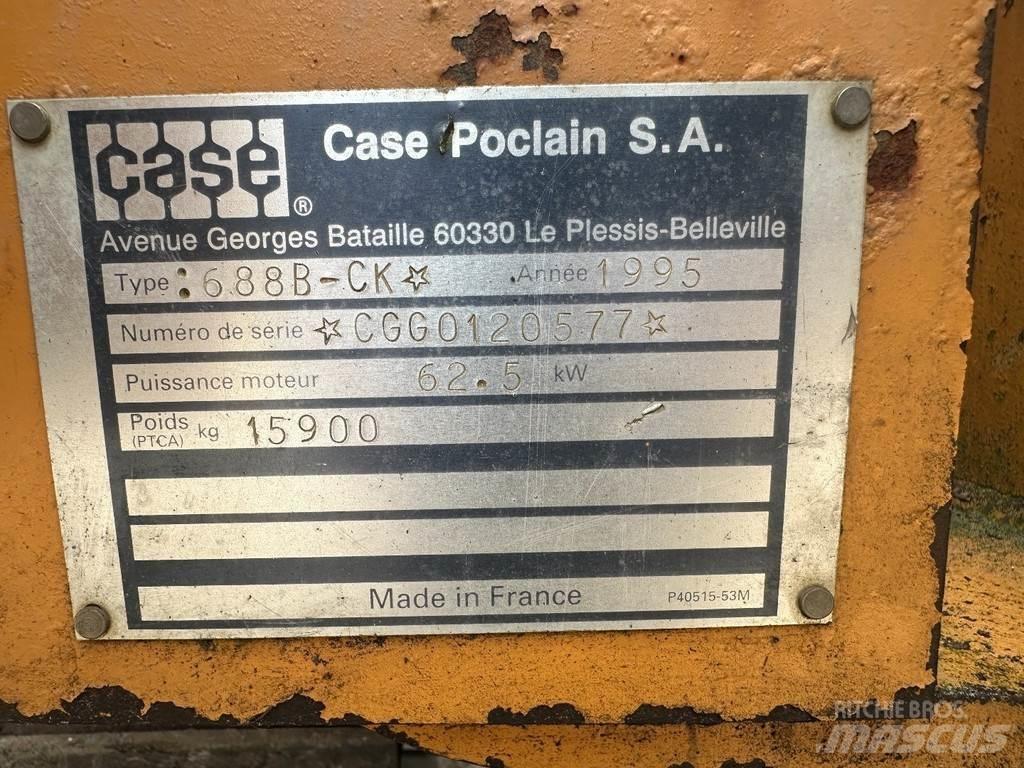 CASE 688 B 16 ton Escavadoras de rastos