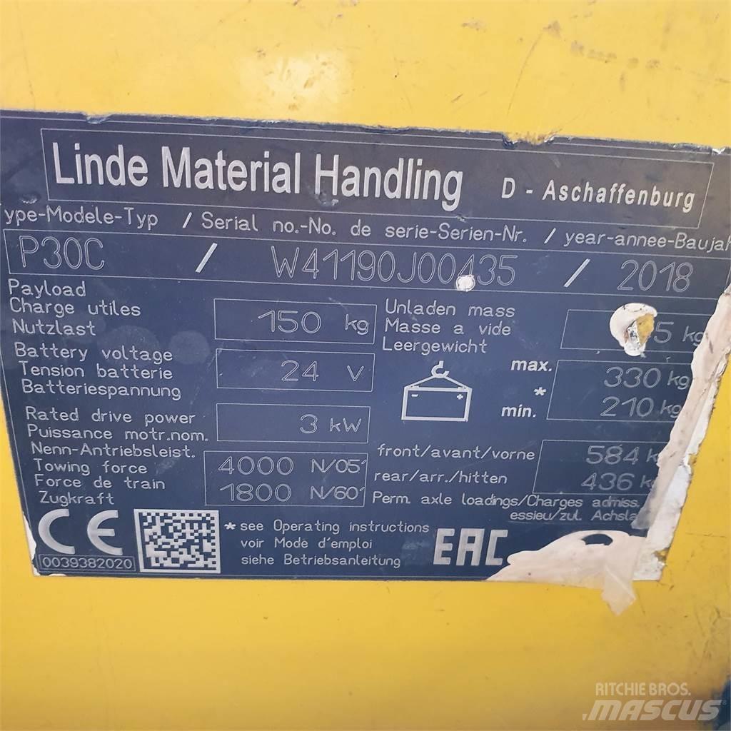Linde P30C Tractores de reboque