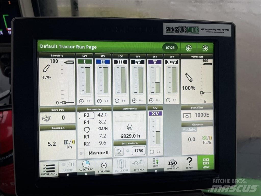 John Deere 7230R Tratores Agrícolas usados