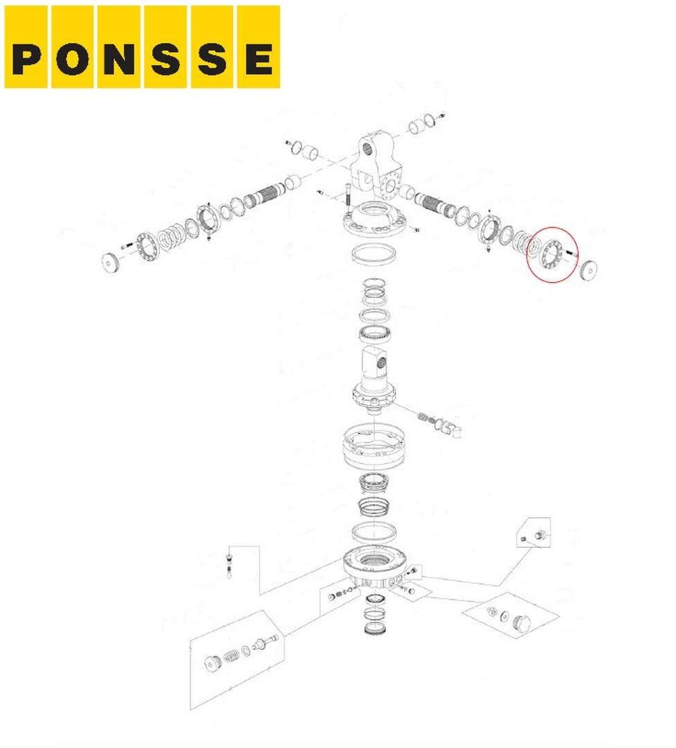 Ponsse 0060881 Gruas carregadoras transportadoras
